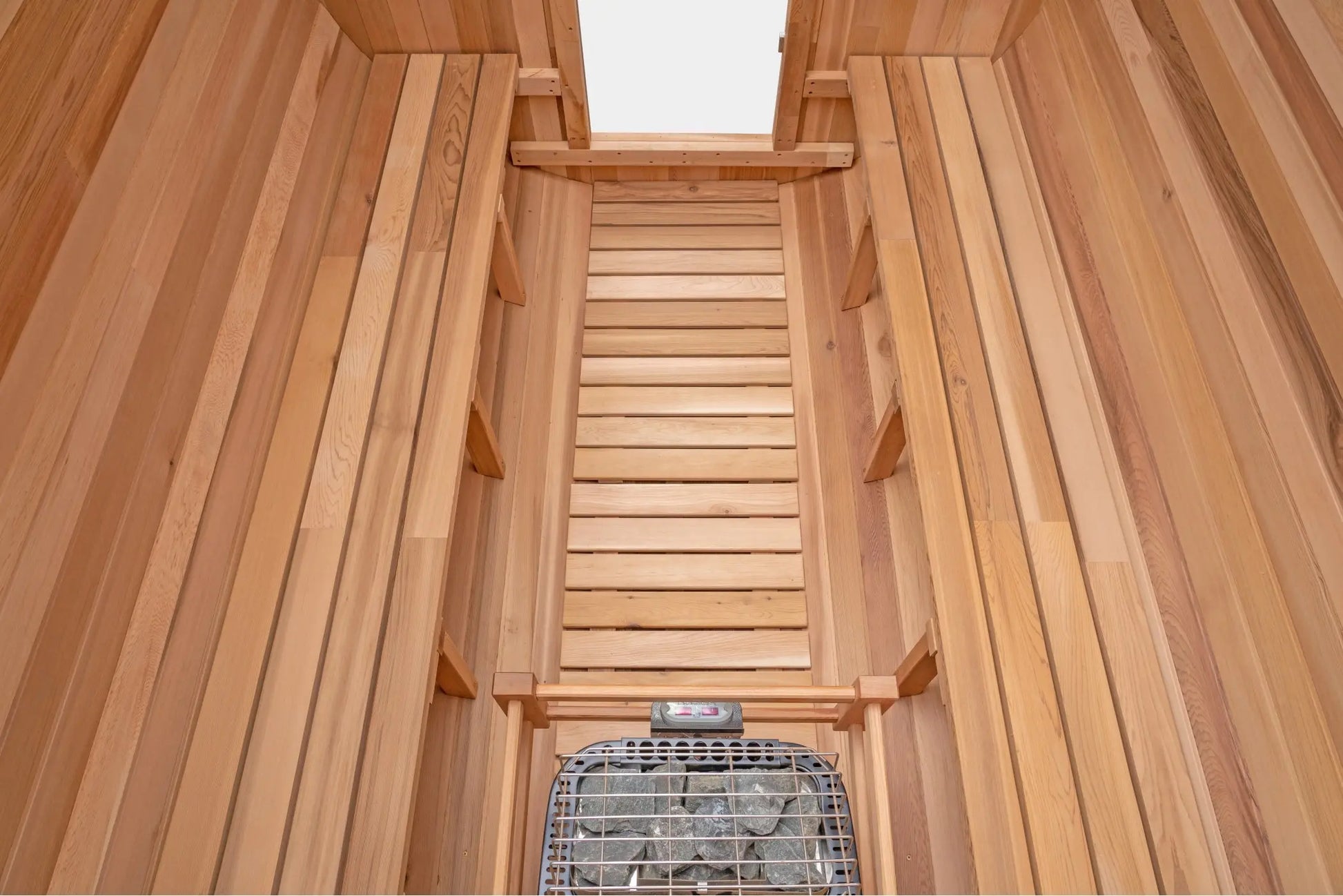 10 FT Red Cedar Barrel Sauna with Porch - 6-8 Person # #seotitle## Backcountry Recreation