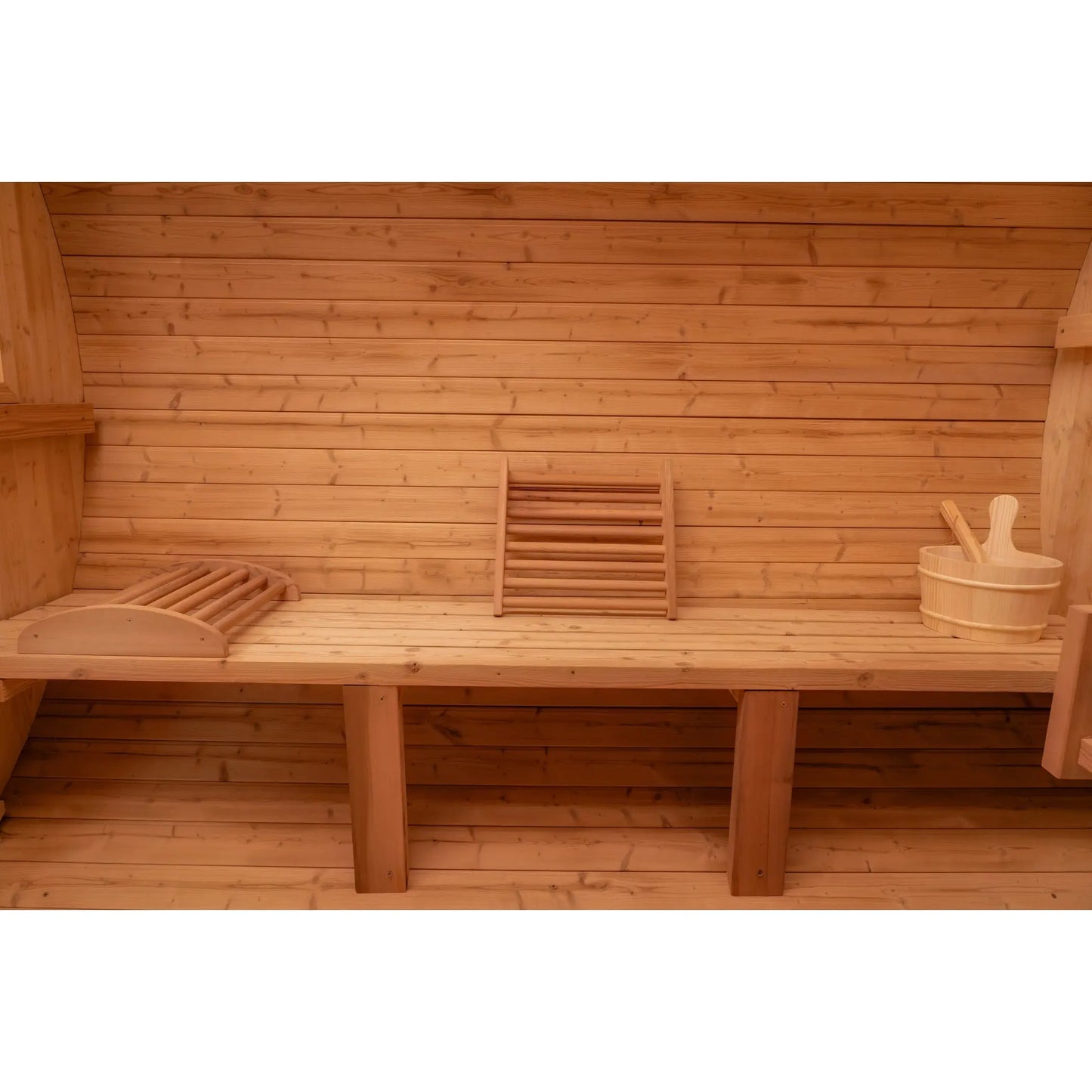 6 FT Classic Thermowood Barrel Sauna - 4-6 Person # #seotitle## Backcountry Recreation