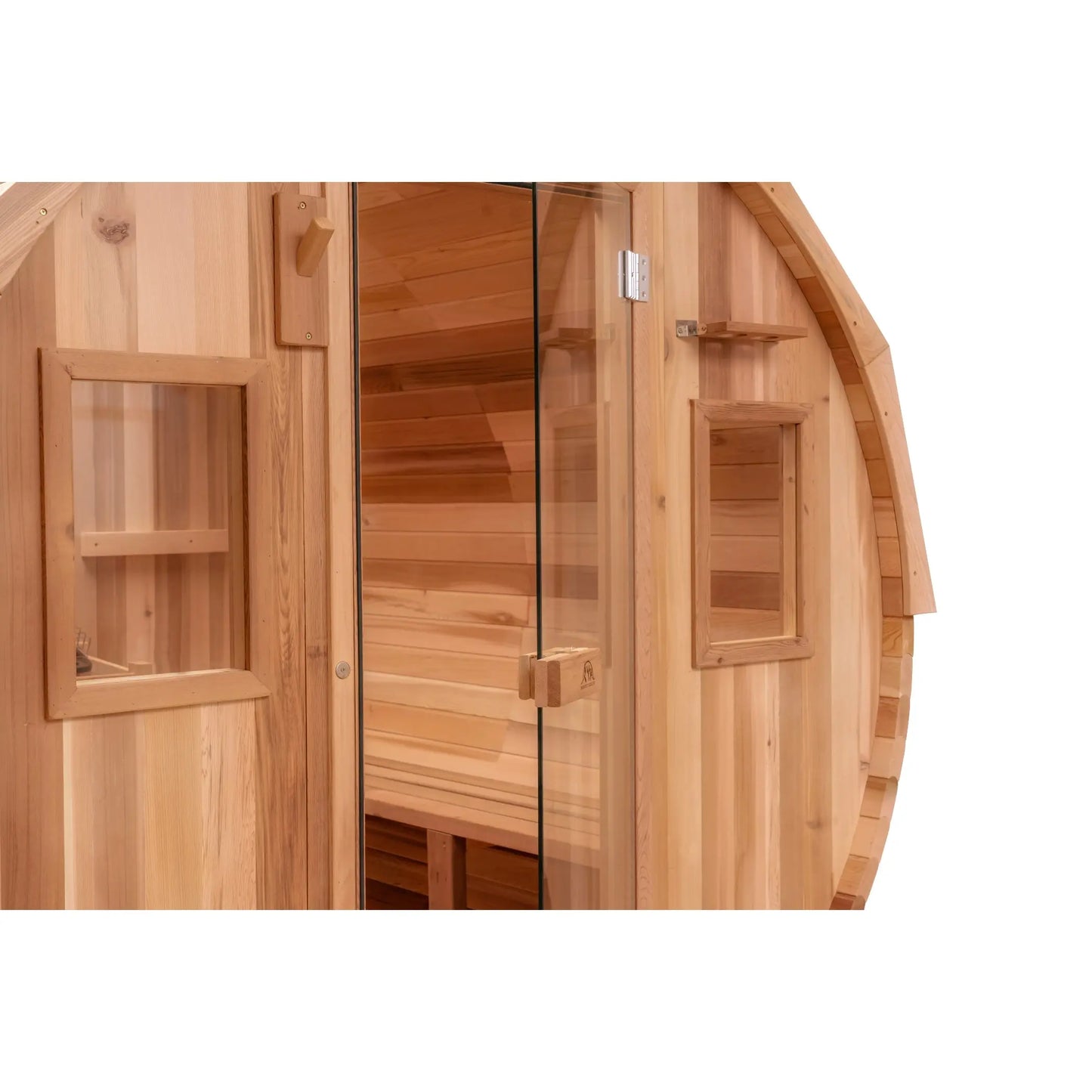 8 FT Classic Red Cedar Barrel Sauna - 6-8 Person # #seotitle## Backcountry Recreation