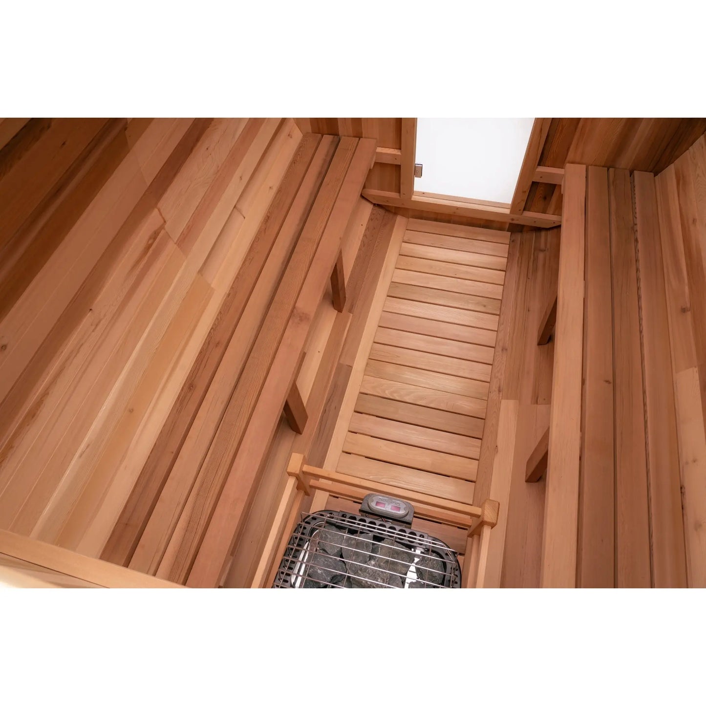 8 FT Classic Red Cedar Barrel Sauna - 6-8 Person # #seotitle## Backcountry Recreation