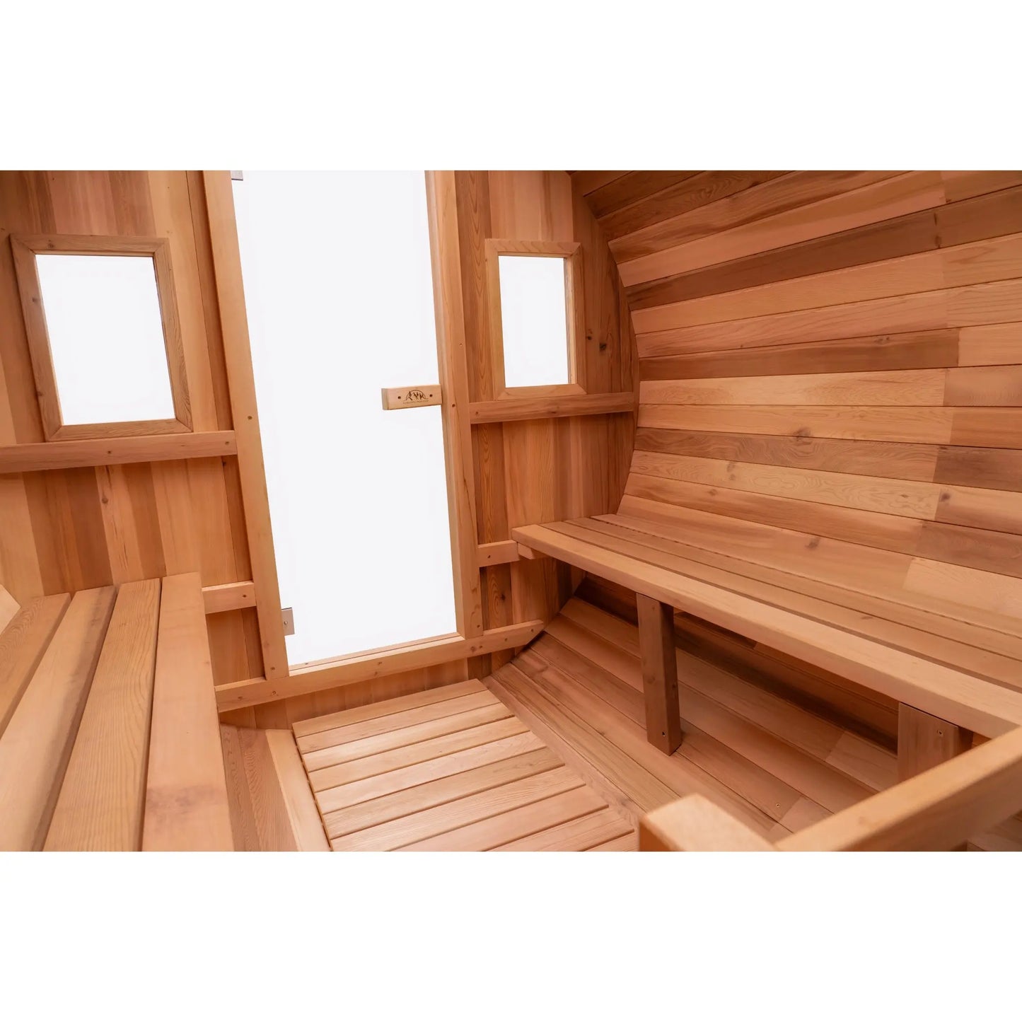 8 FT Classic Red Cedar Barrel Sauna - 6-8 Person # #seotitle## Backcountry Recreation