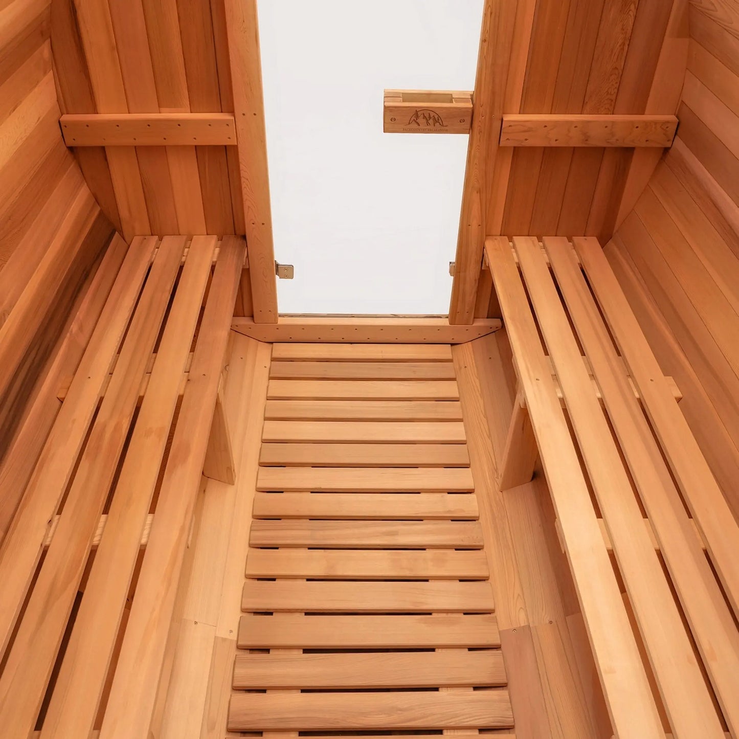 8 FT Classic Red Cedar Barrel Sauna - 6-8 Person # #seotitle## Backcountry Recreation