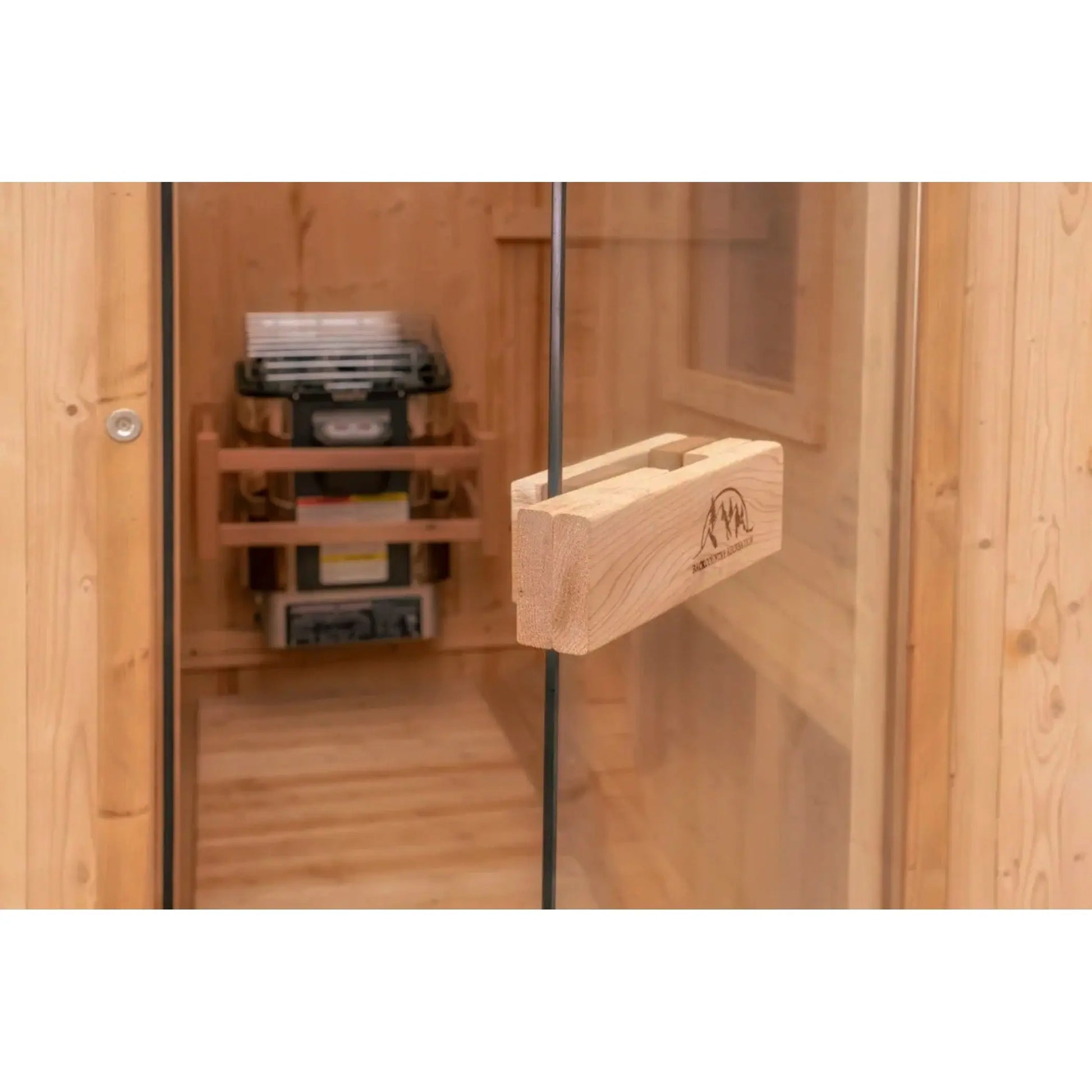 8 FT Classic Thermowood Barrel Sauna with Porch - 4-6 Person # #seotitle## Backcountry Recreation