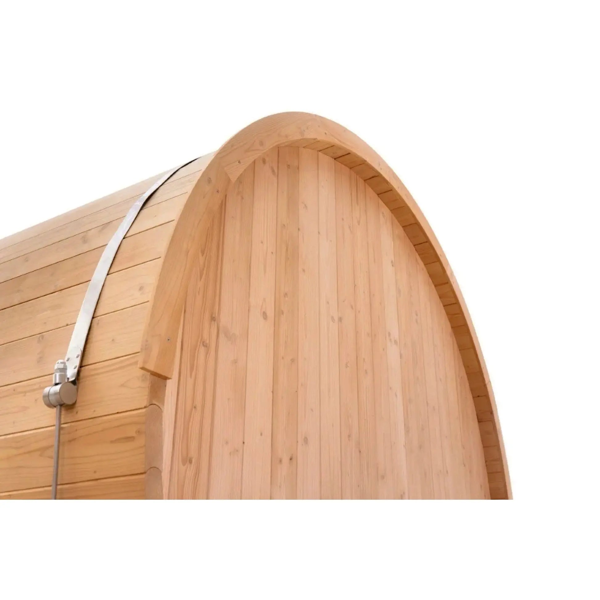 8 FT Classic Thermowood Barrel Sauna with Porch - 4-6 Person # #seotitle## Backcountry Recreation