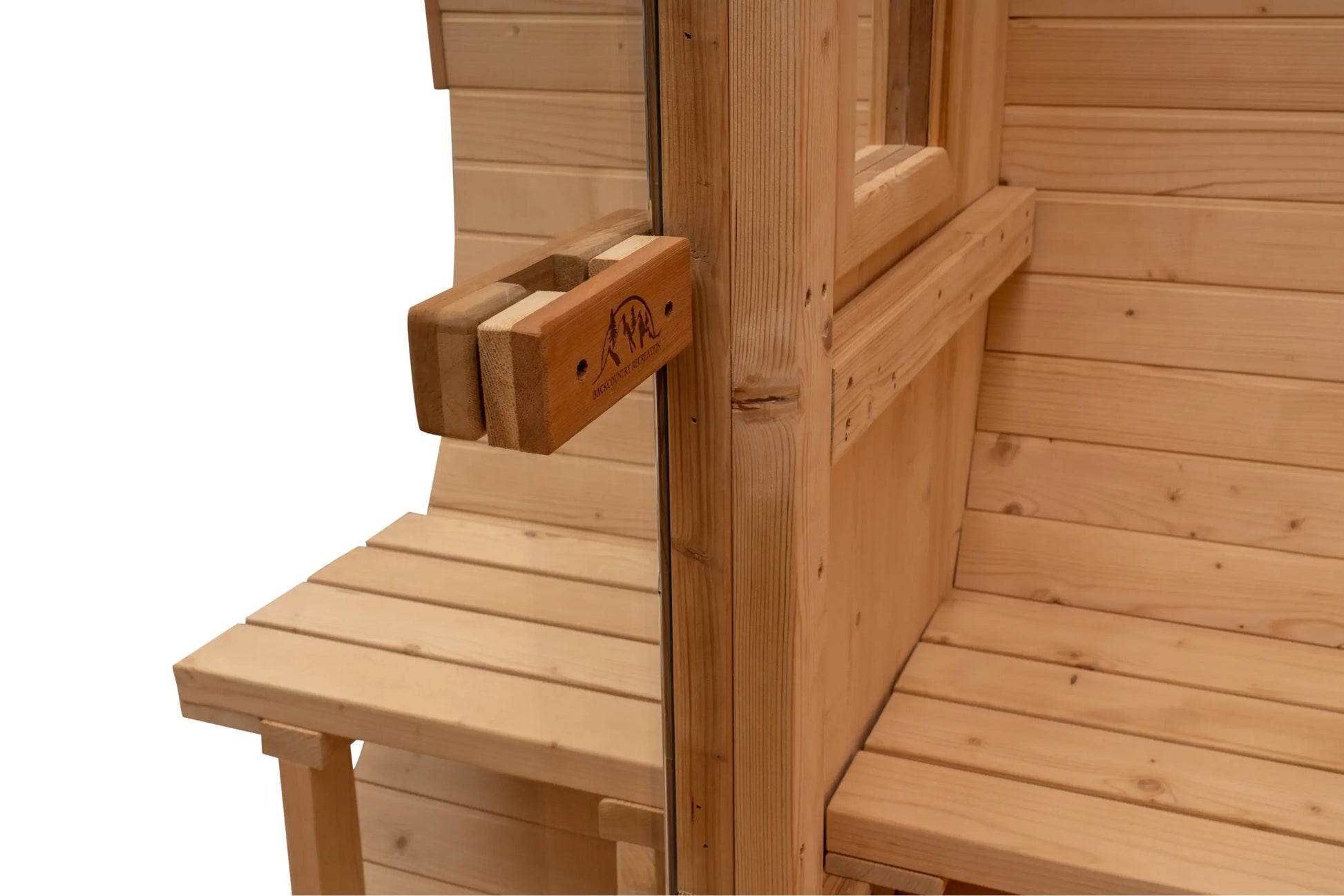 8 FT Classic Thermowood Barrel Sauna with Porch - 4-6 Person # #seotitle## Backcountry Recreation