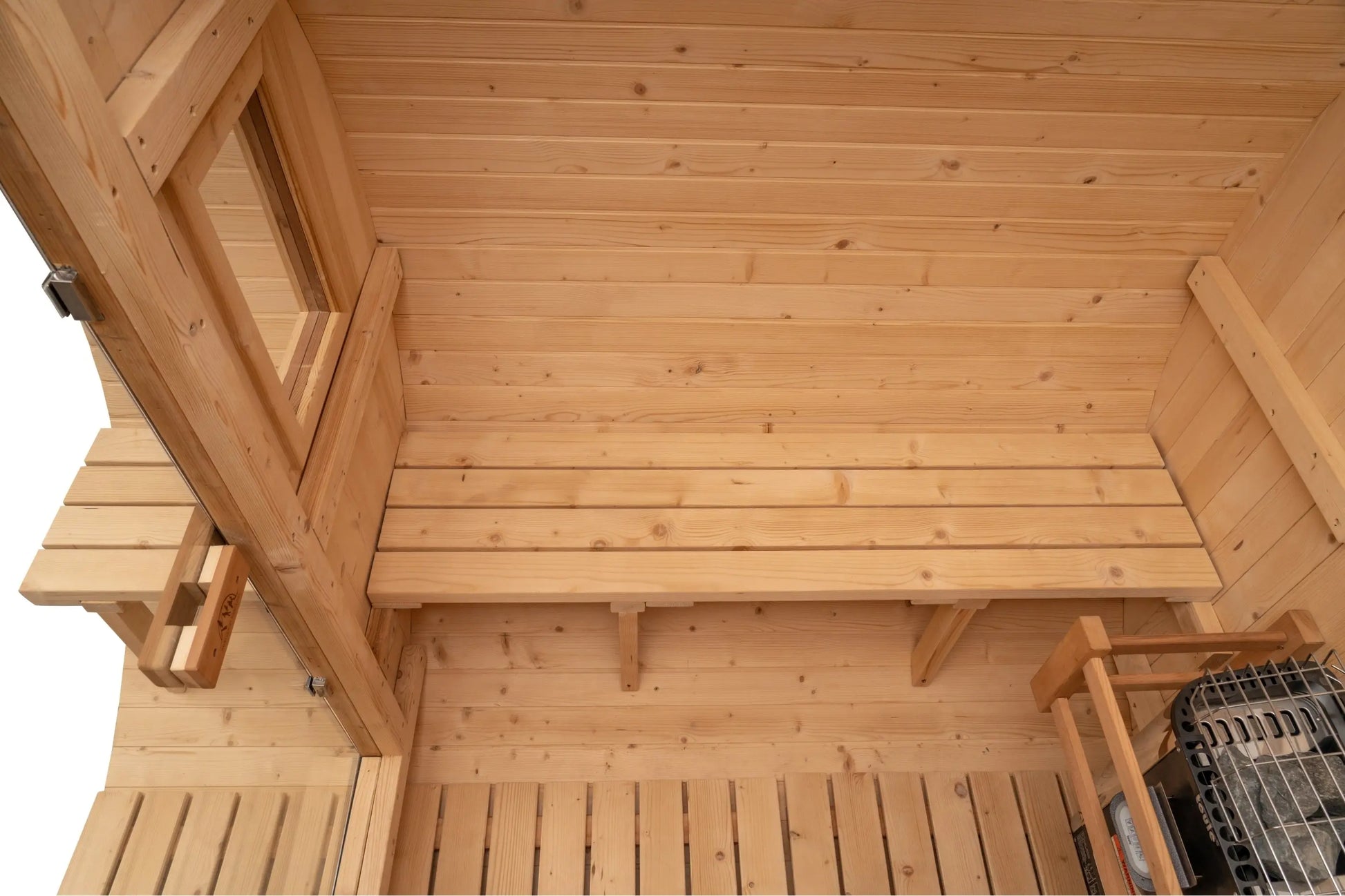 8 FT Classic Thermowood Barrel Sauna with Porch - 4-6 Person # #seotitle## Backcountry Recreation