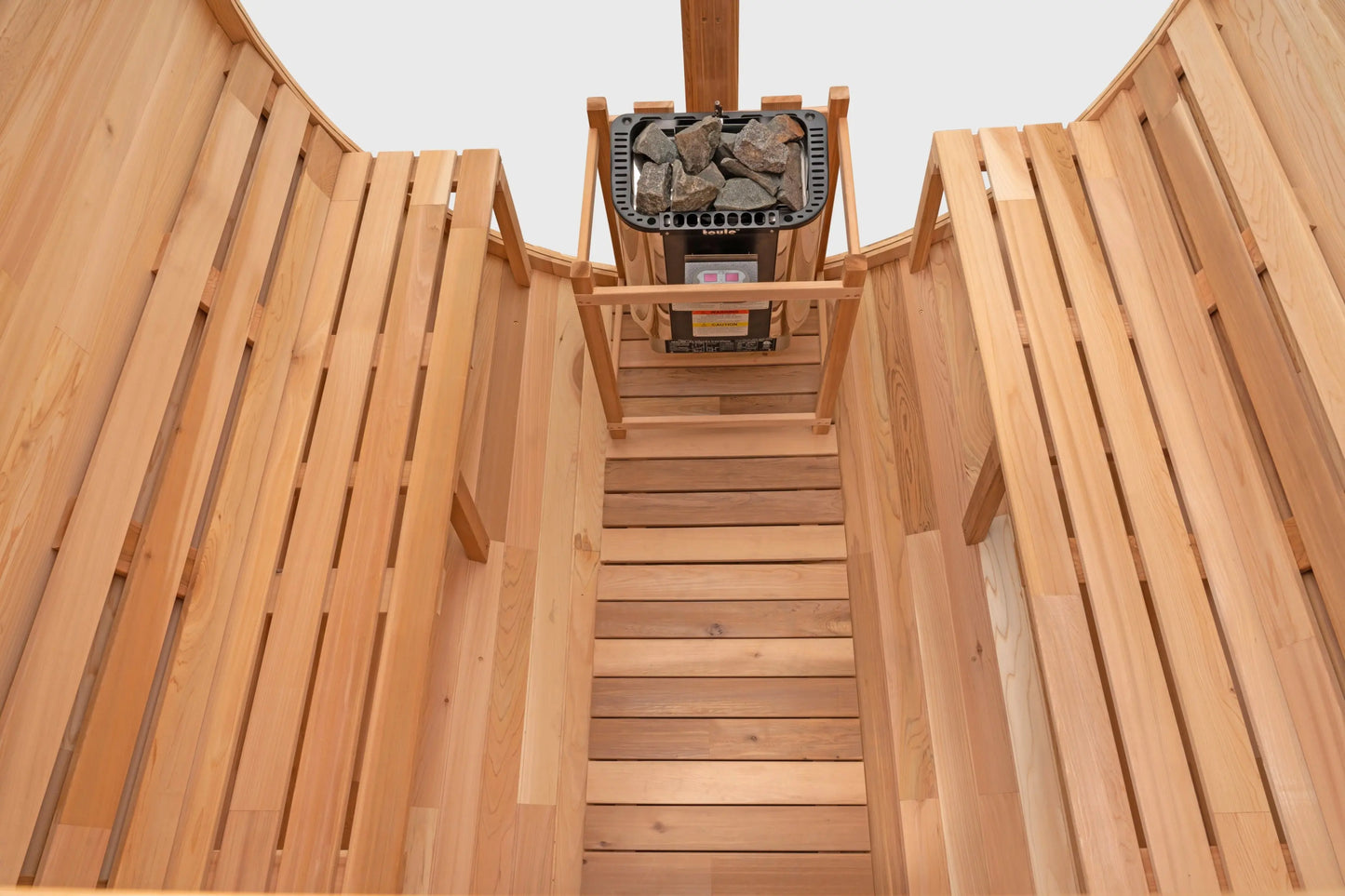 8 Ft Classic Cedar Scenic View Barrel Sauna - 6-8 Person # #seotitle## Backcountry Recreation