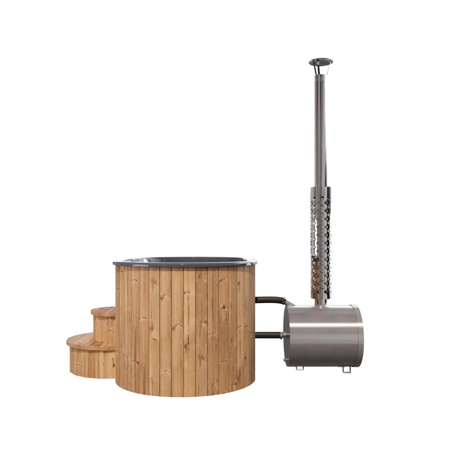 Deluxe Wood Fired Hot Tub With Liner - 2 Person # #seotitle## Backcountry Recreation
