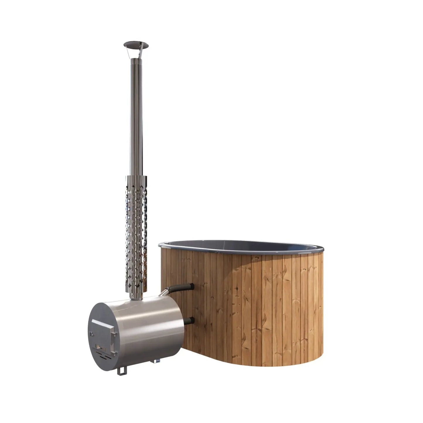 Deluxe Wood Fired Hot Tub With Liner - 2 Person # #seotitle## Backcountry Recreation