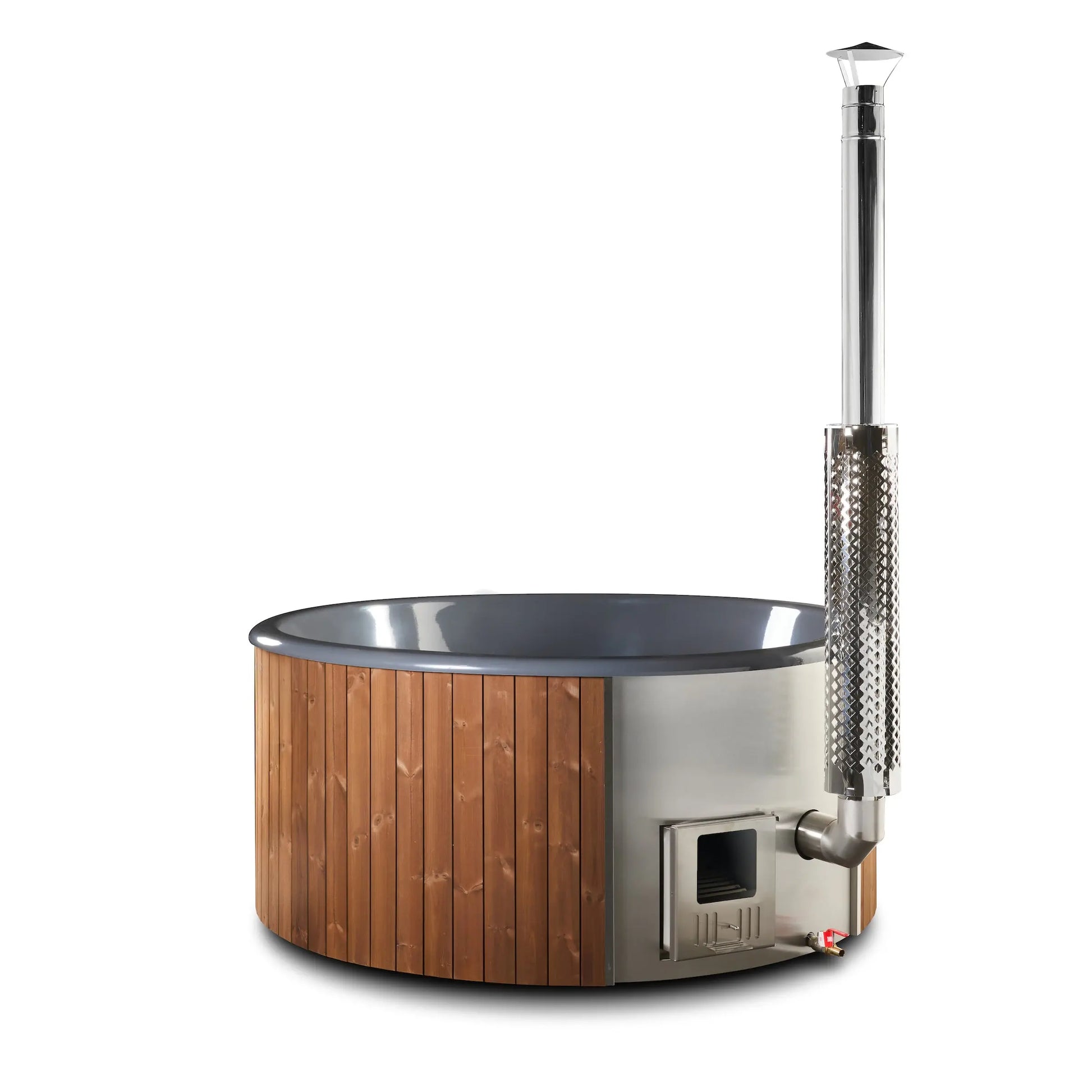 Deluxe Wood Fired Hot Tub With Liner XL # #seotitle## Backcountry Recreation