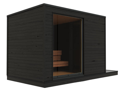 Kuutio XL - Luxury Modern Sauna Backcountry Recreation
