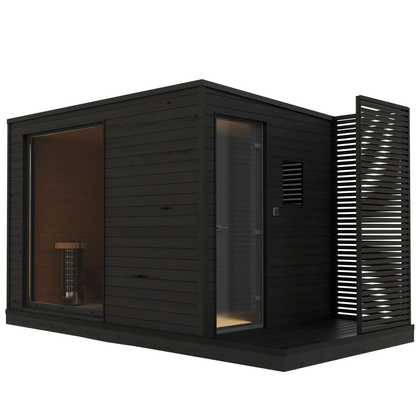 Kuutio XL w/ change room - Luxury Modern Sauna # #seotitle## Backcountry Recreation
