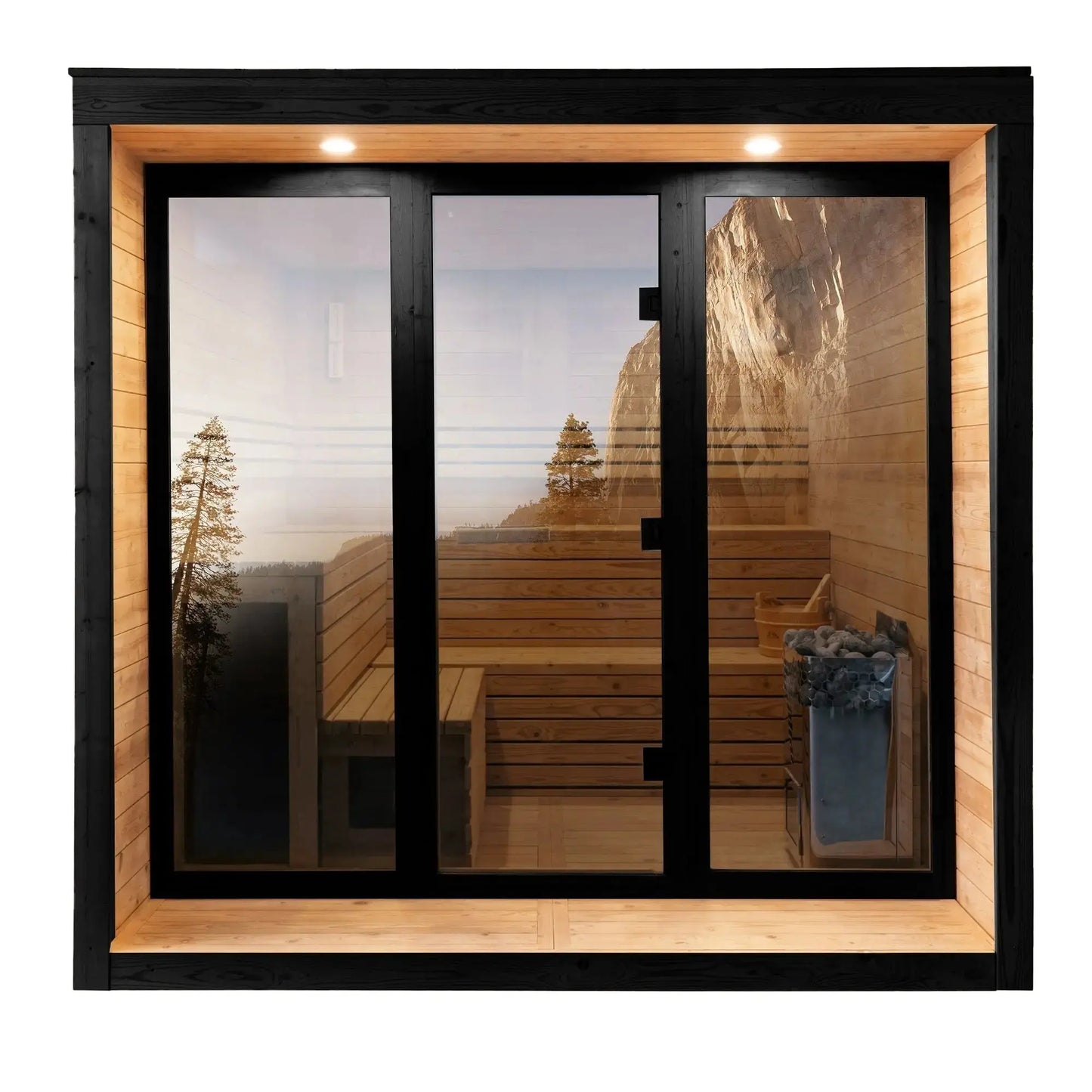 Modern Sauna - Neliö # #seotitle## Backcountry Recreation