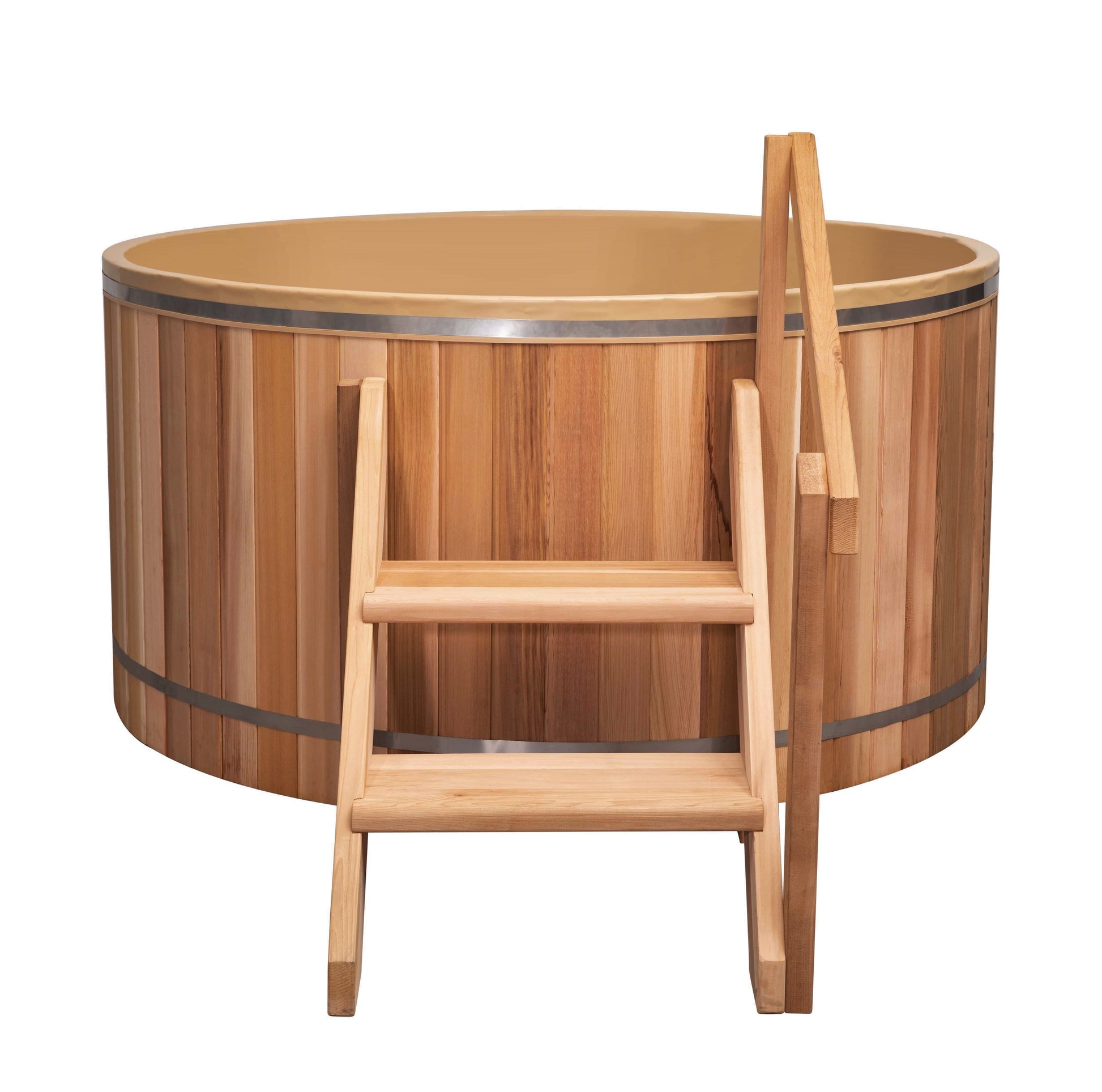 Classic Cedar Hot Tub - Electric  Heater  6'W X 4'H (6 Person Deep) # #seotitle## Backcountry Recreation