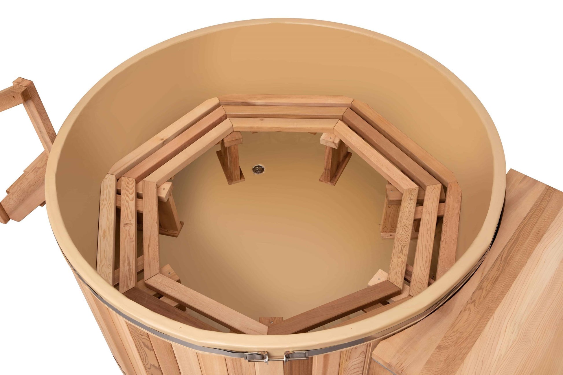 Classic Cedar Hot Tub - Electric  Heater  6'W X 4'H (6 Person Deep) # #seotitle## Backcountry Recreation