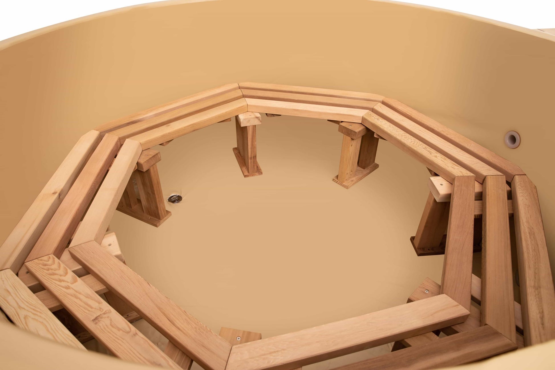 Classic Cedar Hot Tub - Electric  Heater  6'W X 4'H (6 Person Deep) # #seotitle## Backcountry Recreation