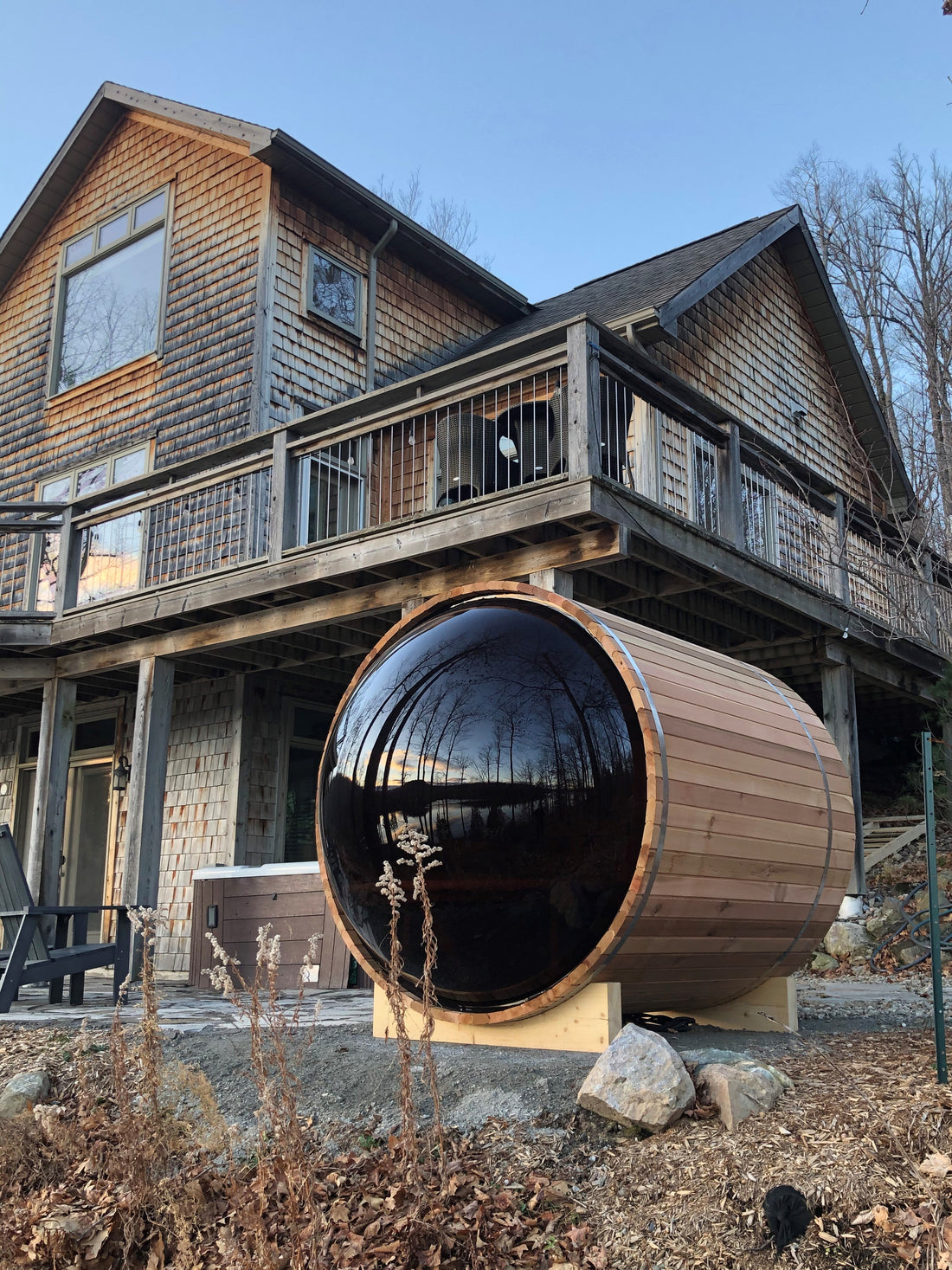 Outdoor Barrel Sauna - Backcountry Recreation