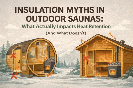 Insulation Myths in Outdoor Saunas: What Actually Impacts Heat Retention (And What Doesn’t)
