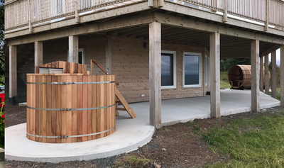 Building a Strong Sauna & Hot Tub Foundation