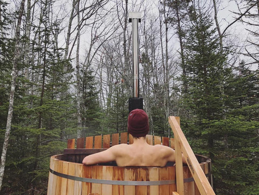 You can use our wood-fired hot tubs at this Canadian getaway!