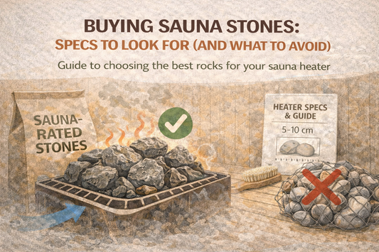 sauna stones
