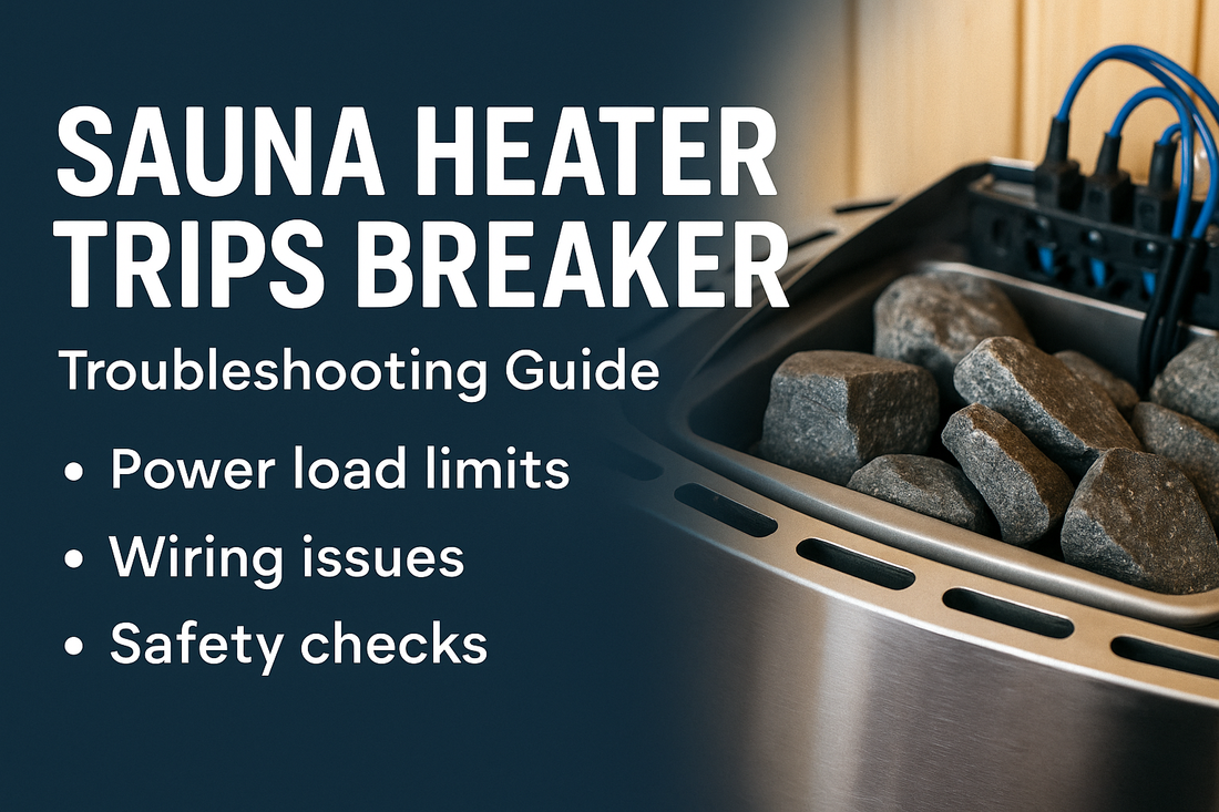 sauna heater trips breaker troubleshooting
