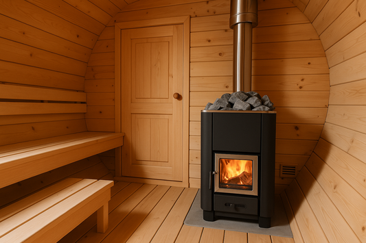 sauna stove output sizing