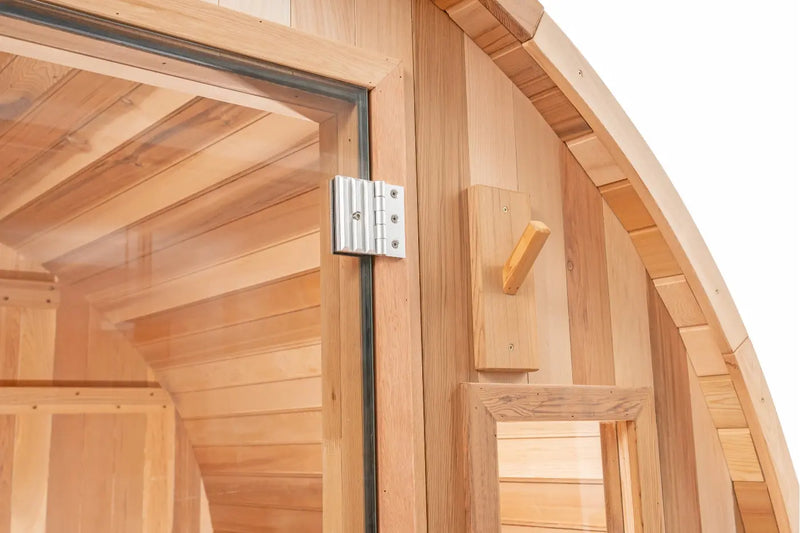 6 FT Classic Red Cedar Barrel Sauna - 4-6 Person # #seotitle## Backcountry Recreation