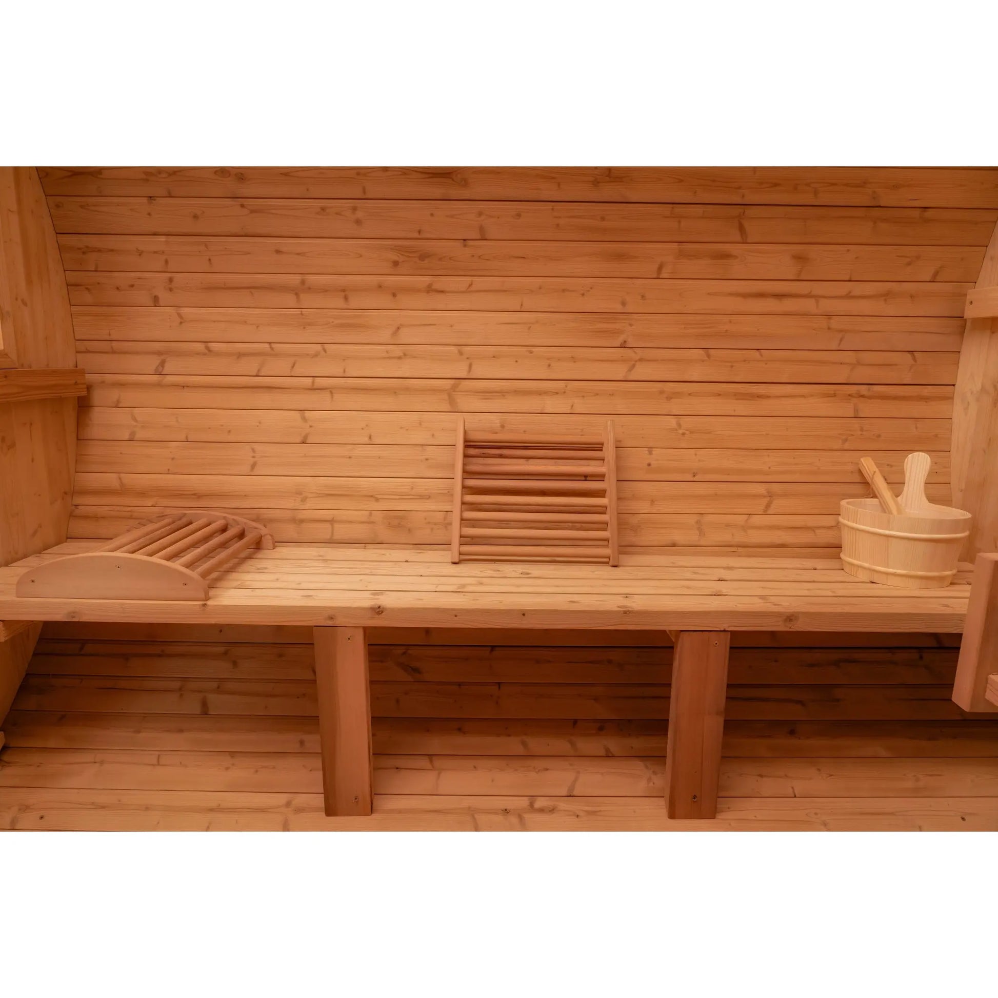 6 FT Classic Thermowood Barrel Sauna  - 4-6 Person # #seotitle## Backcountry Recreation