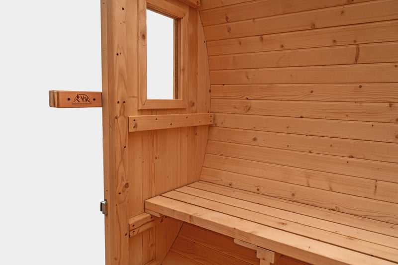 6 FT Classic Thermowood Barrel Sauna  - 4-6 Person # #seotitle## Backcountry Recreation