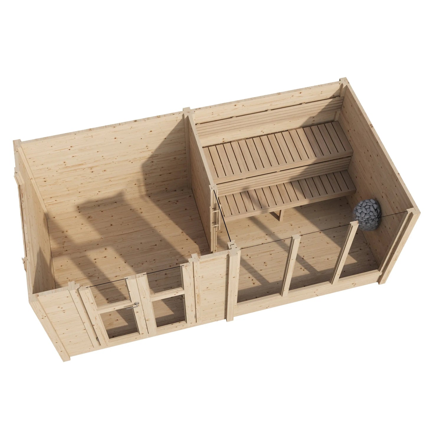 Modern Sauna - Terassi W/ Change Room # #seotitle## Backcountry Recreation