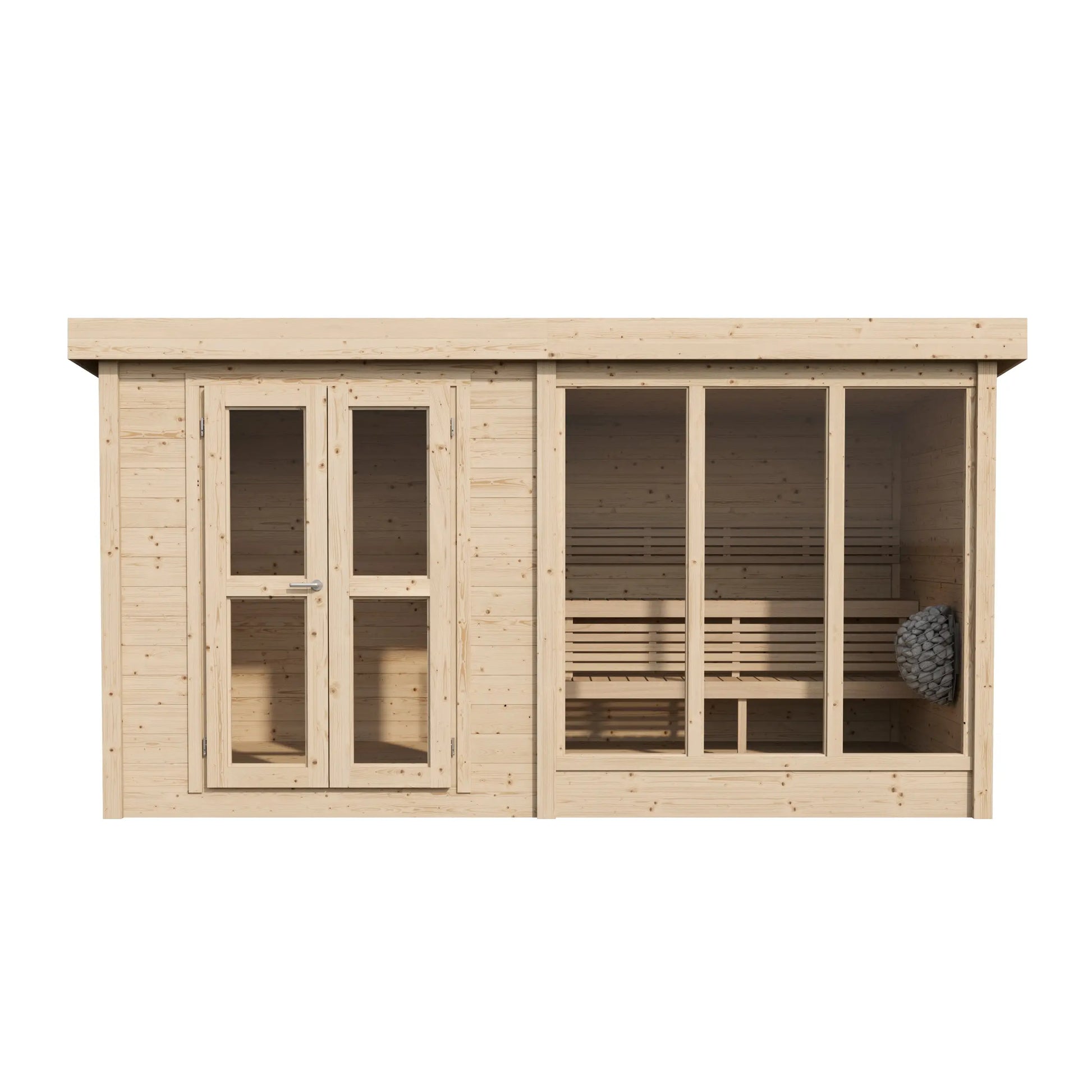 Modern Sauna - Terassi W/ Change Room # #seotitle## Backcountry Recreation