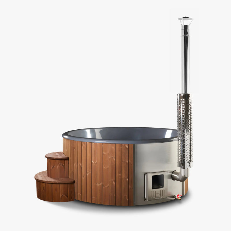 Deluxe Wood Fired Hot Tub With Liner # #seotitle## Backcountry Recreation