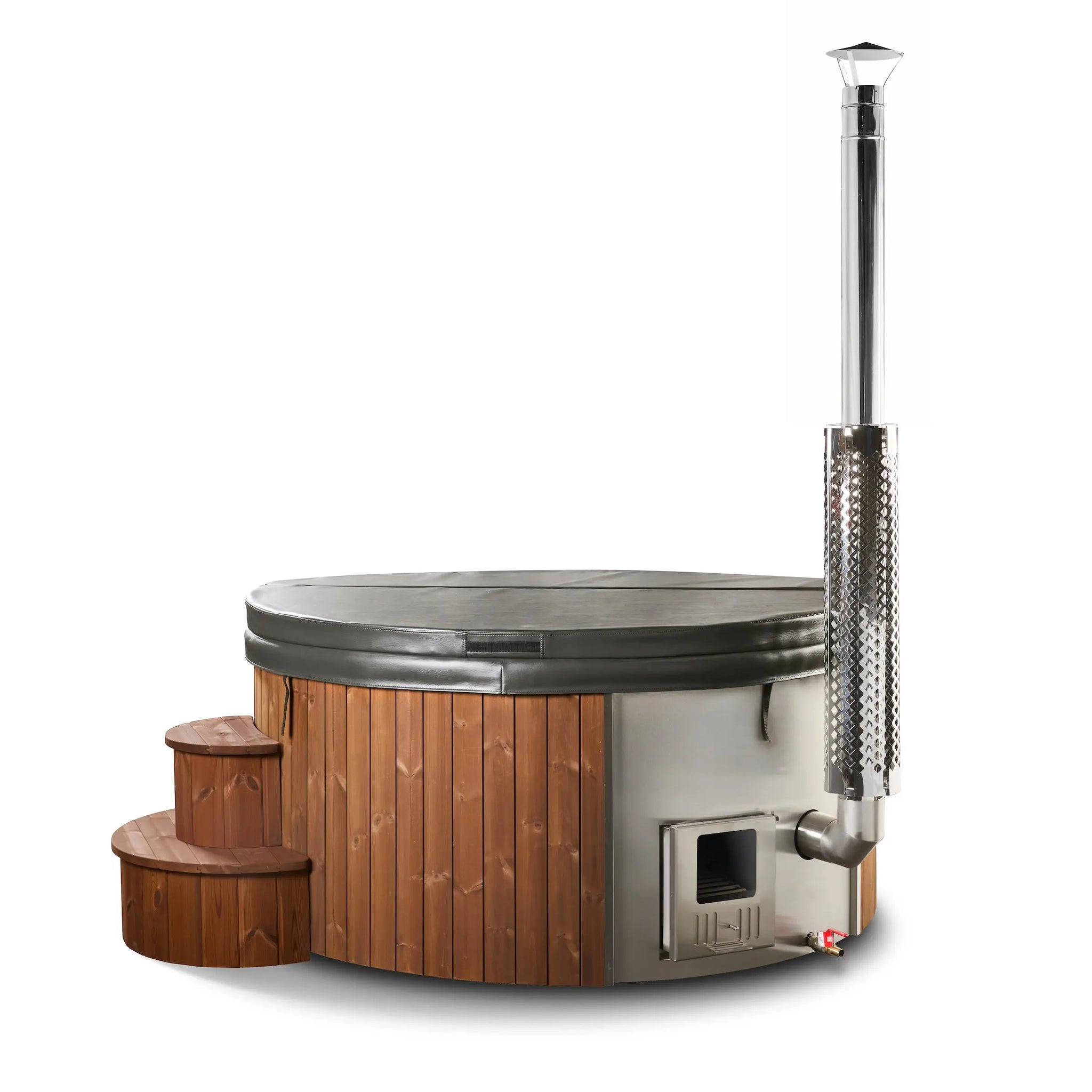 Deluxe Wood Fired Hot Tub With Liner # #seotitle## Backcountry Recreation