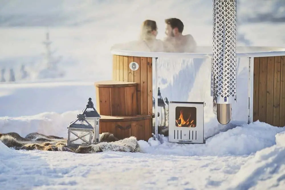 Deluxe Wood Fired Hot Tub With Liner - Limited Black Edition # #seotitle## Backcountry Recreation
