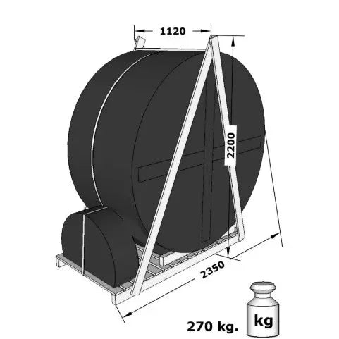 Deluxe Wood Fired Hot Tub With Liner - Limited Black Edition # #seotitle## Backcountry Recreation