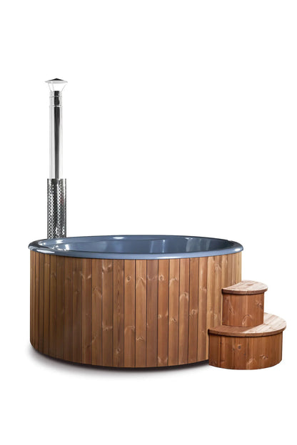 Deluxe Wood Fired Hot Tub With Liner XL Backcountry Recreation