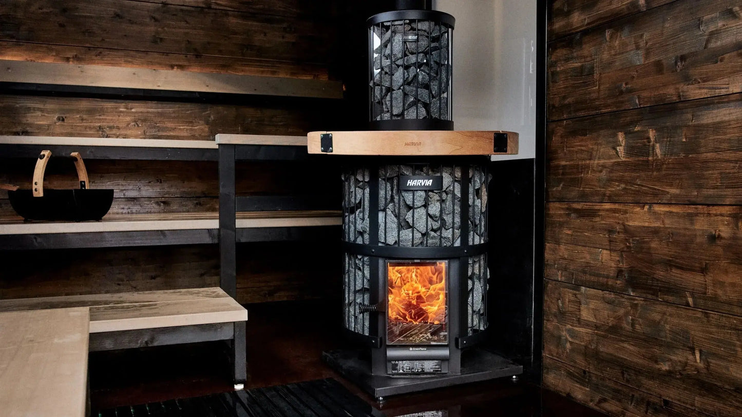 HARVIA GreenFlame Series 15.9kW Wood Sauna Stove # #seotitle## Backcountry Recreation
