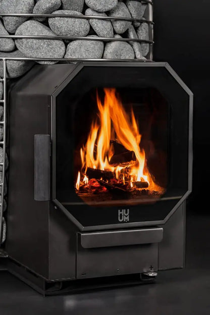 HUUM Hive Flow Wood-Burning Sauna Stove Backcountry Recreation