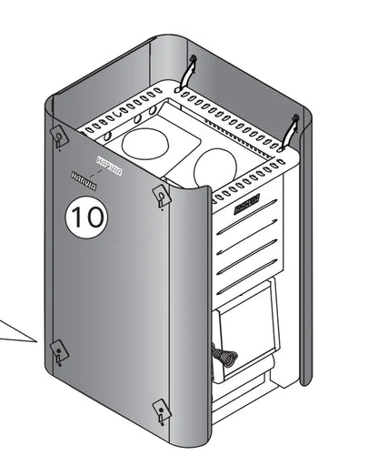 Harvia Stove Protective Sheath Harvia