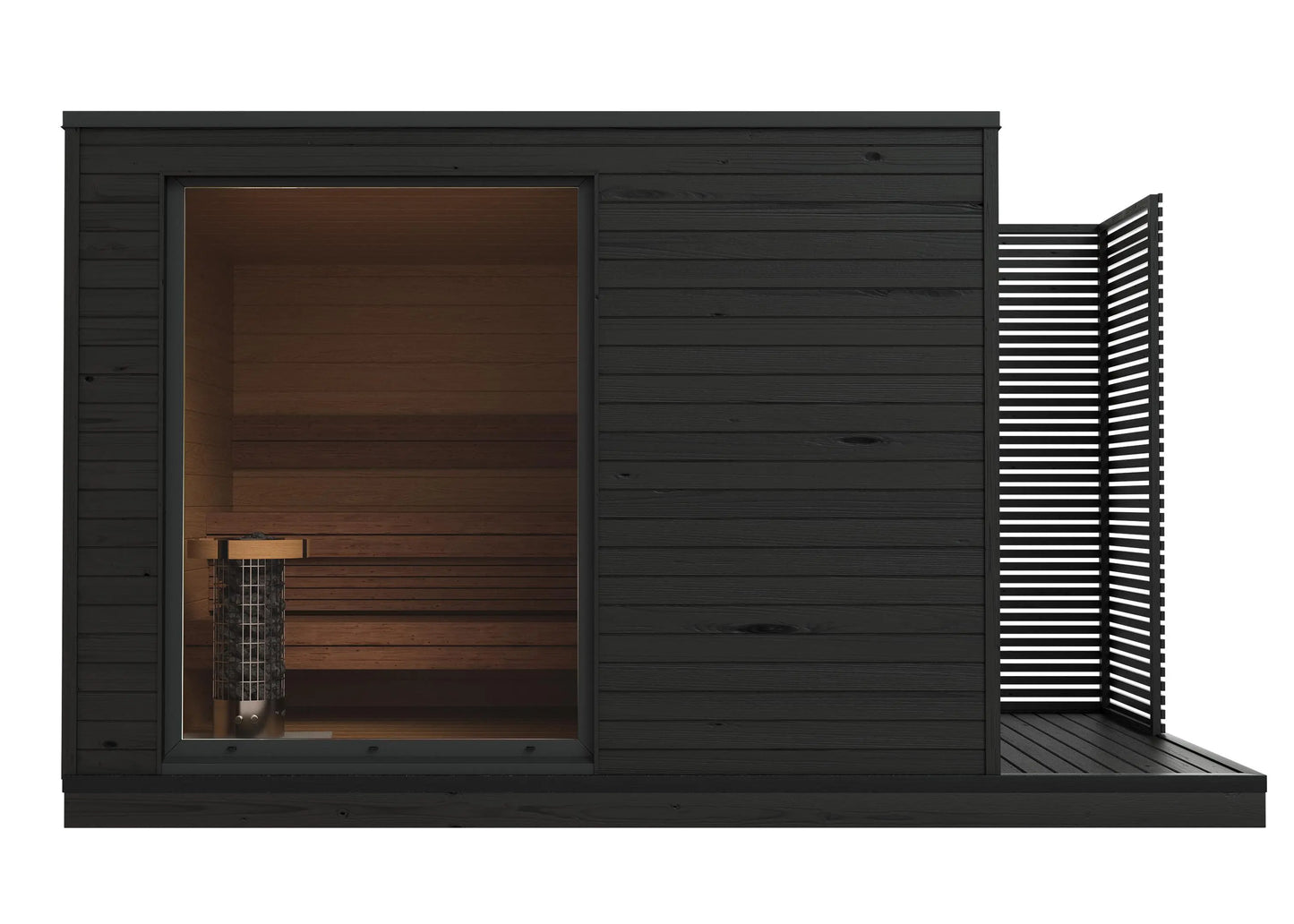 Kuutio XL - Luxury Modern Sauna Backcountry Recreation