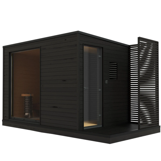 Kuutio XL w/ change room - Luxury Modern Sauna # #seotitle## Backcountry Recreation