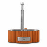 Lifetimer ™ Cedar Hot Tub  w/ Stainless Steel Liner - Wood Fired (2 Person) Backcountry Recreation