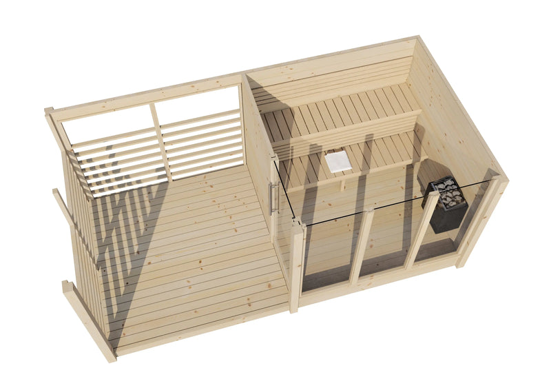 Terassi - Modern Sauna # #seotitle## Backcountry Recreation