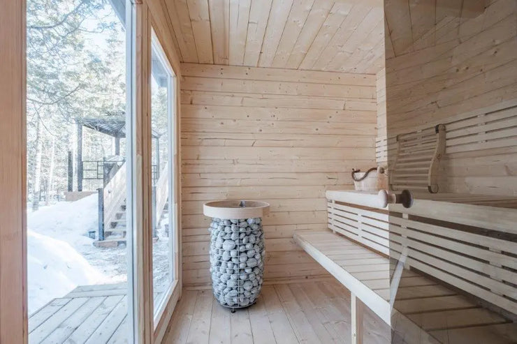 Modern Sauna - Terassi 