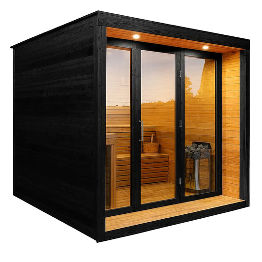Modern Sauna -  Neliö # #seotitle## Backcountry Recreation