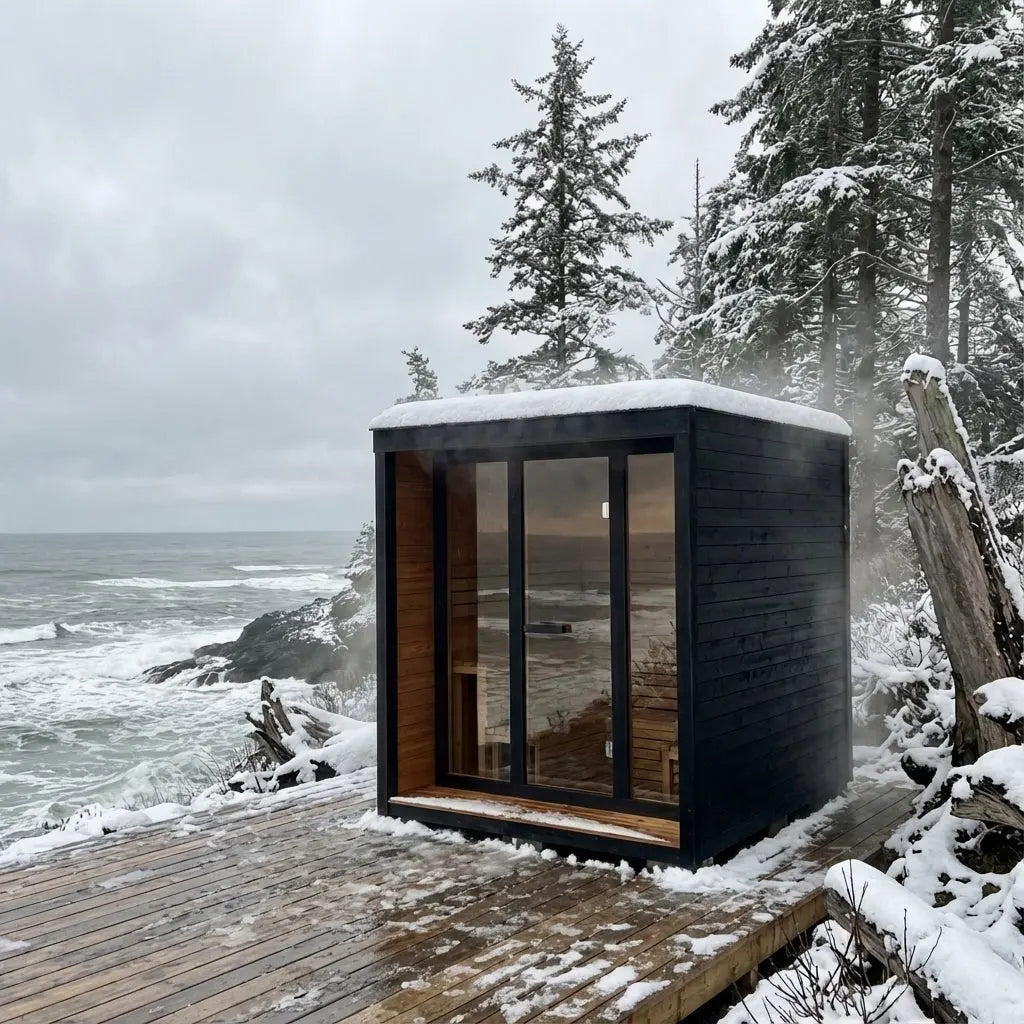 Modern Sauna -  Neliö Backcountry Recreation