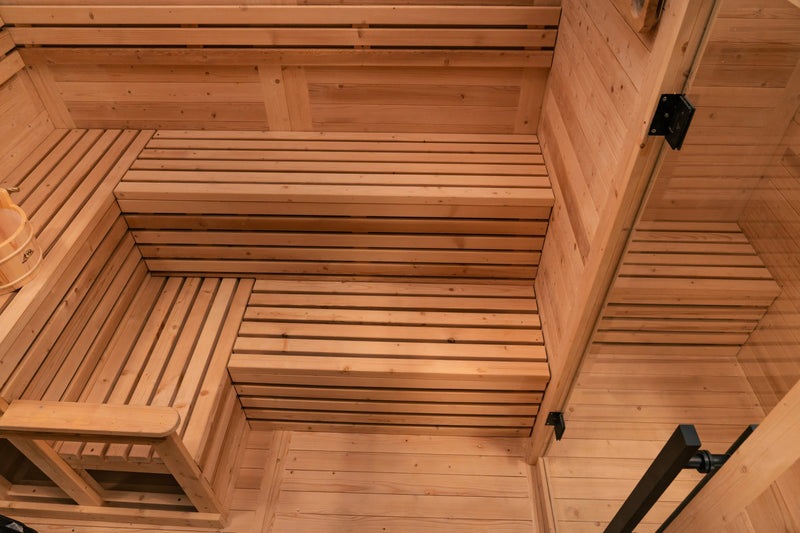 Modern Sauna -  Nelio XL w/ Change Room Backcountry Recreation