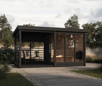 Modern Sauna - Terassi # #seotitle## Backcountry Recreation