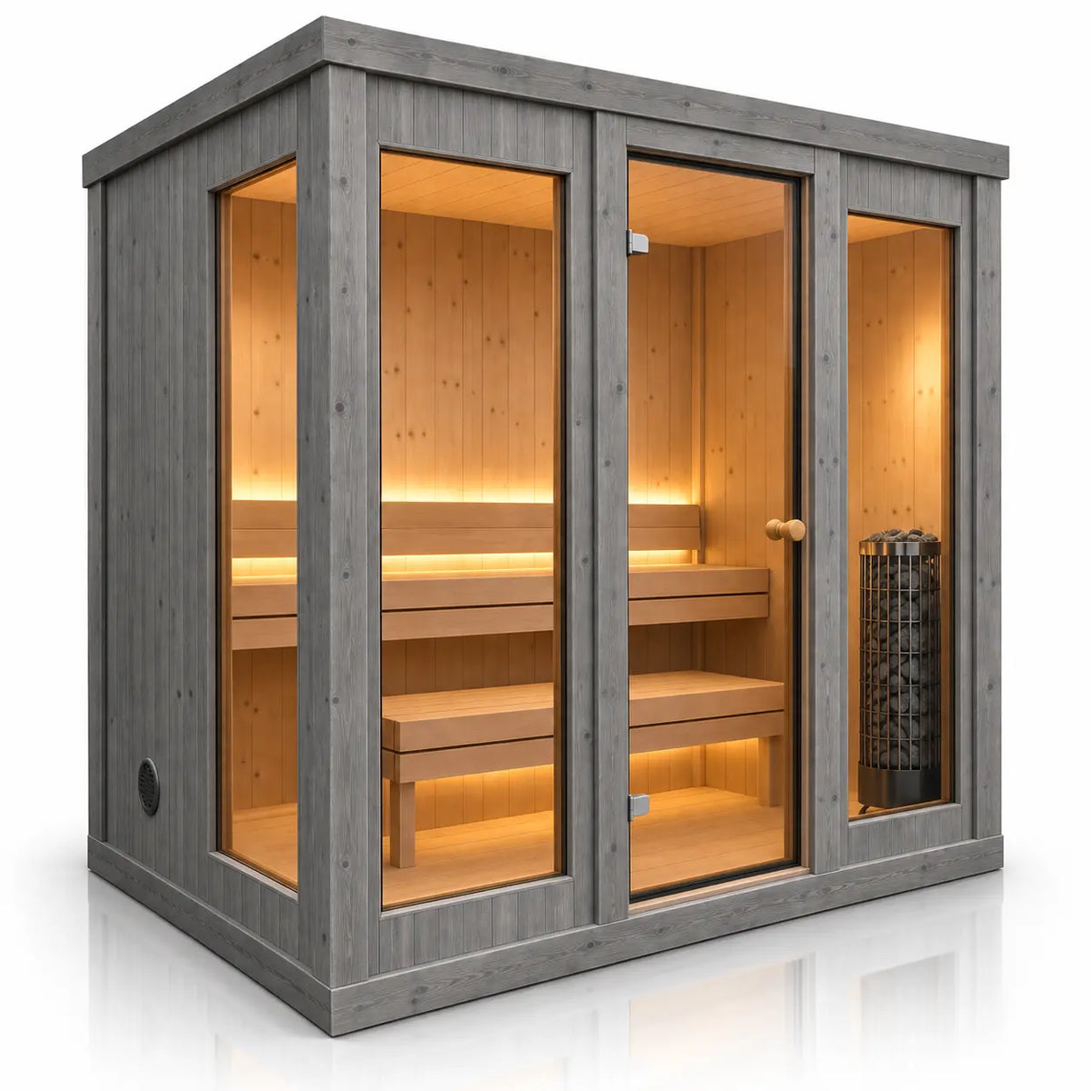 NorMod 001 © - Modular Outdoor Sauna System Backcountry Recreation